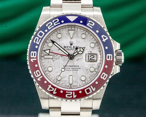 rolex gmt master 2 pepsi white gold